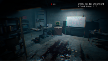Official It Reaches Steam gameplay image showing abandoned facility interior